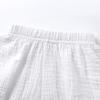 EISHOW Infant Baby Soft Ruffle Shorts Bloomers Toddler Boy Girl Solid Cotton Linen Blend Basic Bottom Cute Loose Harem Shorts (2-3 Years, D-White) view 4