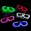 BouQuw 25 Packs LED Glasses Mardi Gras Party Supplies ,5 Neon Colors,3 Light Modes Light up Glow Sticks Glasses Toys Party Supplies for kids Adults Fit Halloween Christmas New Year Eve Graduations view 2