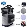 Buffalo Gear Cooler Backpack,18L Leakproof Cooler Bag Insulated Cooler for Picnic Beach Camping Hiking Park Fishing (Grey) view 3