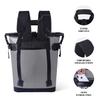 Buffalo Gear Cooler Backpack,18L Leakproof Cooler Bag Insulated Cooler for Picnic Beach Camping Hiking Park Fishing (Grey) view 4