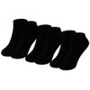 MAGIARTE Womens Ankle Socks Soft Pure Cotton Athletic Casual Single Color Low Cut Socks for Women 3-Pack (#M-Black) view 1