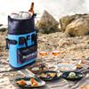 Buffalo Gear Cooler Backpack,18L Leakproof Cooler Bag Insulated Cooler for Picnic Beach Camping Hiking Park Fishing(Blue) view 2