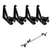 T-Slot Load Stops Brackets for Truck Crossbar, Ladder & Kayak, 4 Pack view 1