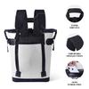 Buffalo Gear Cooler Backpack,18L Leakproof Cooler Bag Insulated Cooler for Picnic Beach Camping Hiking Park Fishing (White) view 4