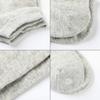 MAGIARTE Womens Ankle Socks Soft Pure Cotton Athletic Casual Single Color Low Cut Socks for Women 3-Pack (#M-L.Grey) view 4