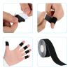 Cosmos 2 Rolls Bowling Finger Tape Elastic Thumb Tape Protective Bowling Ball Accessories for Bowler Sport Exercise Workout, Each Roll 2.5 cm Wide x 5m view 3