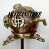 Nautical Divers Diving Helmet for Scuba Diving Helmet ~ Antique Mark V Marine Scuba Divers Helmet 18" - Home Office Decorative view 2