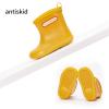 NQTOER Toddler Kids Rain Boots for Boys Girls Easy-on Lightweight Waterproof Rainboots Baby view 3