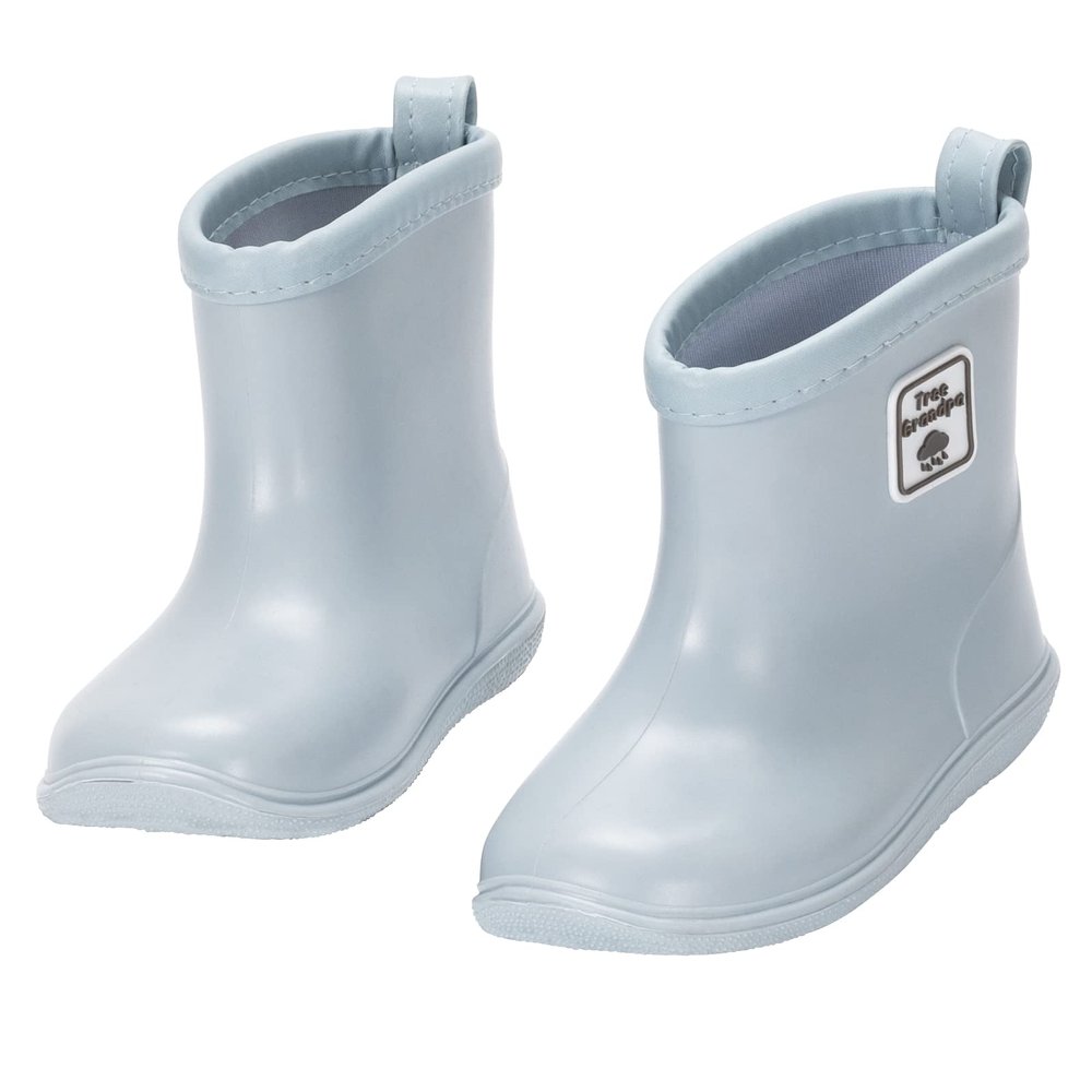NQTOER Toddler Kids Rain Boots for Boys Girls Easy-on Lightweight Waterproof Rainboots Baby