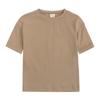 3 Pack Littie Kids Short Sleeve T-Shirt Crew Neck Solid Color Cotton Tee Tops Toddler Boys Girls Summer Clothes view 4