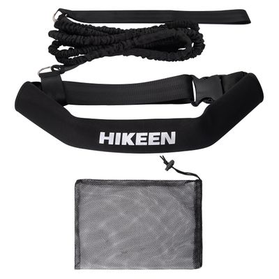 Hikeen Swimming Training Belt 4M Swimming Tether Swim in Place Harness Stationary Aquatic Resistance Belt