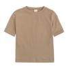 3 Pack Littie Kids Short Sleeve T-Shirt Crew Neck Solid Color Cotton Tee Tops Toddler Boys Girls Summer Clothes view 4