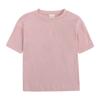 3 Pack Littie Kids Short Sleeve T-Shirt Crew Neck Solid Color Cotton Tee Tops Toddler Boys Girls Summer Clothes view 3