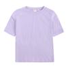 3 Pack Littie Kids Short Sleeve T-Shirt Crew Neck Solid Color Cotton Tee Tops Toddler Boys Girls Summer Clothes view 4