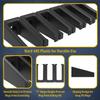 MIND&ACTION AR Magazine Holders,Detachable Mag Holders PMAG Wall Mount Gun Safes Gun Cabinet Organization Solution (Black 6x Mag Holders) view 2