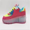 7 Colors LED Rechargeable Kids Roller Skate Shoes with Single Wheel Shoes Sport Sneaker view 4