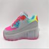 7 Colors LED Rechargeable Kids Roller Skate Shoes with Single Wheel Shoes Sport Sneaker view 4