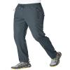 BASUDAM Men's Athletic Pants Thin Lightweight Quick Dry Zipper Pockets Outdoor Sports Pants for Running Jogging Hiking Grey S view 1