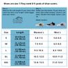 SooGree Waterproof Rain Shoe Covers Men Reusable Foldable Rain Snow Boot Shoe Covers with Reflector Non Slip Shoe Protector for Raining Day,Cycling,Gardening,Fishing,Hiking, Farming (Black, Medium) view 2