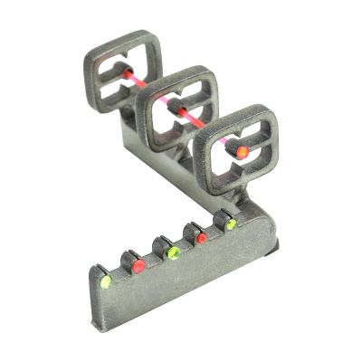 1Pcs Hunting Slingshot Sight Stainless Steel Slingshot Sight Mechanical Sight Slingshot Accessories for Slingshot Sight Replacement (Right Sight)