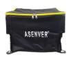 ASENVER Tennis Ball Cart Removable Pickleballs Hopper with Wheels Basket Hold Up to 160 Balls for Tennis Ball (Black) view 3