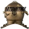 Navy Divers Diving Helmet Antique Diving Helmet for Scuba Diving ~ Antique Mark V Marine Scuba Divers Helmet 18" - Home Office Decorative view 2
