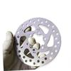BESPORTBLE Electric Scooter Brake Disc Rotor, 6 Bolt Stainless Steel 120mm, Smooth Friction Reduction for Scooters and Bikes view 4