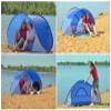 Pop-Up Beach Tent Sun Shade Portable Outdoor Family Shade Tent with Carrying Bag (Shelter Measures: 86" L x 47" W x 39" H) view 3