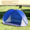 Pop-Up Beach Tent Sun Shade Portable Outdoor Family Shade Tent with Carrying Bag (Shelter Measures: 86" L x 47" W x 39" H) view 4