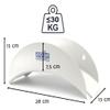 Aqua Control Ultra-resistant metal hose hanger. Holds up to 30 kg. with only two anchor points. view 2