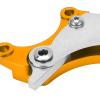 Bike Disc Brake Adapter Aluminum Alloy Bicycle Disc Brake Conversion Bicycle Brake Adapter Bicycle Brake Accessories Bike Disc Brake Adapter Converter Bike Modification Converter Frame Adapter(Gold) view 4