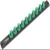 9602 Magnetic sock rail 1/2" empty 30x370 mm view 1