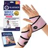 Doctor Developed Wrist Brace - Wrist wrap for Carpal Tunnel Arthritis,Tendonitis, Hand Support - Ideal for Fitness, Weightlifting - Handbook included (Pink, 2 Pack) view 1