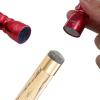 HUIESON Snooker Pool Cue Tip, 2024 New Version Billiard Pool Stick Tip with 3 in 1 Billiard Pool Cue Accessories Tool, Scuffer, Shaper and Aerator, Practical Gifts for Husbands, Best Friends (RED) view 2