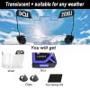 LOKIYS Football Visor - for Youth Football Helmets & Adult Football HelmetsClear view 2