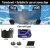 LOKIYS Football Visor - for Youth Football Helmets & Adult Football Helmets (Black) view 2