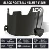 LOKIYS Football Visor - for Youth Football Helmets & Adult Football Helmets (Black) view 3