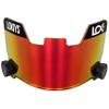 LOKIYS Football Visor - for Youth Football Helmets & Adult Football Helmetsred view 1
