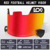LOKIYS Football Visor - for Youth Football Helmets & Adult Football Helmetsred view 3