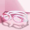 Feilx Men and Women Flat Swimming Goggles HD Waterproof Anti-Fog Adult Swimming Goggles Comfortable Polarized Anti-Fog Swimming Goggles for Adult (Color : D) view 1