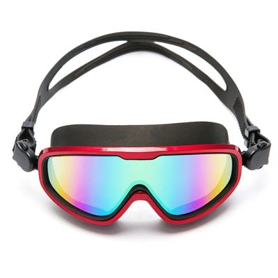 Feilx Swimming Goggles Snorkel Diving Mask for Adult Men Women Youth, Anti-Fog 180Clear View Swim Goggles (Color : B)