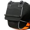 Powerbilt TPS Deluxe Wheeled Golf Travel Cover, Black/Gray/Orange Padded Golf Club Travel Bags for Airlines with Wheels view 3