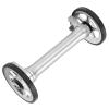 Dilwe Easy Wheels Extension Bar, Easy Wheel Extension High Strength Lightweight Telescopic Folding Extension Rod for Brompton 3sixty(Silver) view 1