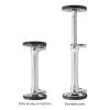 Dilwe Easy Wheels Extension Bar, Easy Wheel Extension High Strength Lightweight Telescopic Folding Extension Rod for Brompton 3sixty(Silver) view 4