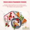 8-oz. Strawberry Powder by Cape Crystal Brands - Freeze Dried, USDA Certified Organic, Gluten-Free, Non-GMO, Vegan view 4