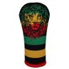 Rasta Lion Driver 460cc Club Headcover Handmade by BeeJos view 1