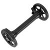 Folding Bike Extension Bar, High Strength Lightweight Telescopic Folding Bicycle Extension Rod for Commuters Travelers Urban Riders(Black) view 1