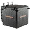 YakAttack BlackPak Pro 13" x 13" Fishing Crate with 3 Rod Holders - Black | Compact Tackle Storage Box & Gear Organizer for Kayaks | Lightweight, Durable & Customizable Marine Accessory | Made in USA view 3