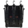 YakAttack BlackPak Pro 13" x 13" Fishing Crate with 3 Rod Holders - Black | Compact Tackle Storage Box & Gear Organizer for Kayaks | Lightweight, Durable & Customizable Marine Accessory | Made in USA view 4