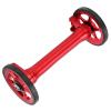 Dilwe Easy Wheels Extension Bar, Easy Wheel Extension High Strength Lightweight Telescopic Folding Extension Rod for Brompton 3sixty(red) view 1